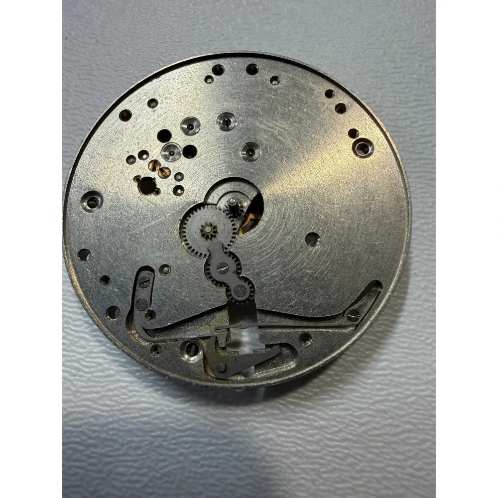 Vintage 17 Jewels Double Roller Pocket Watch Movement 411 993682